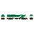 34008 - Rapido Trains - HO GP40TC GO Transit - Green & White, Early Font #508 DC/Silent