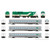 226503 - Rapido Trains - HO GP40TC GO Transit Set Early Green Set #1 (Loco: 9802 Cab: 9850 Coaches: 9907 9940) DCC/Sound