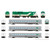 226505 - Rapido Trains - HO GP40TC GO Transit Set Early Green Set #3 (Loco: 503 Cab: 102 Coaches: 1009 1045) DCC/Sound
