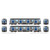 209511 - Rapido Trains - HO R32 "Brightliner" Subway 2-Car Set: NYCTA - M Logo: M Myrtle Ave/Nassau St DCC/Sound