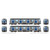 209002 - Rapido Trains - HO R32 "Brightliner" Subway 2-Car Set: NYCTA - TA Logo: B 6th Ave Exp DC/Silent