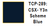 TCP--289 - Tru-Color Paint CSX Yn3 Blue 1oz