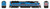 1111533 - Rapido Trains - N SD70MACH (DC/DCC/Sound): Metra - Light Blue/Black: #504