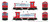 27610 - Rapido Trains - HO EMD SW9 2-pack (DC/DCC/Sound): Soo Line - Red & White: #2118 + #2119