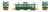 1101004 - Rapido - HO Squamish Caboose: PGE - Two-Tone Green, Grey Map: #1861