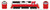 1078042 - Rapido - HO EMD GP40 (DC/Silent): Western Maryland - Circus Scheme: #3797
