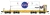 910-51007 - Walthers Mainline - Rocket Train Booster Car with Refrigeration Unit - Ready to Run -- NASA (NLAX) #100158