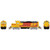 ATHG-3228 - Athearn Genesis - HO GEN GP7u Locomotive, ATSF 'Kodachrome' #1316