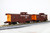 932-27607 - Walthers Gold Line - HO Scale c-30-1 Wood Caboose (2-Pack) Southern Pacific (Radio Equipped)