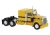 86254 - Brekina Automodelle - Kenworth W900 Semi Tractor w/Sleeper Cab - Assembled -- CAT (yellow, black)