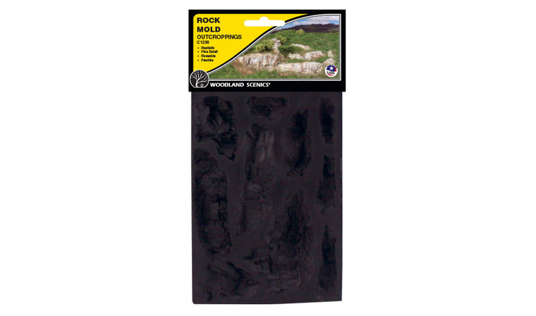 C1230 - Woodland Scenics - Rock Mold Outcroppings