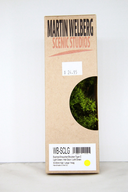 WB-SCLG - Martin Welberg - Bushes Type C, Light Green, 30-40mm High