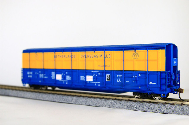 932-27027 - Walthers - Thrall Door Box Car (2-Pack) Netherlands Overseas mills