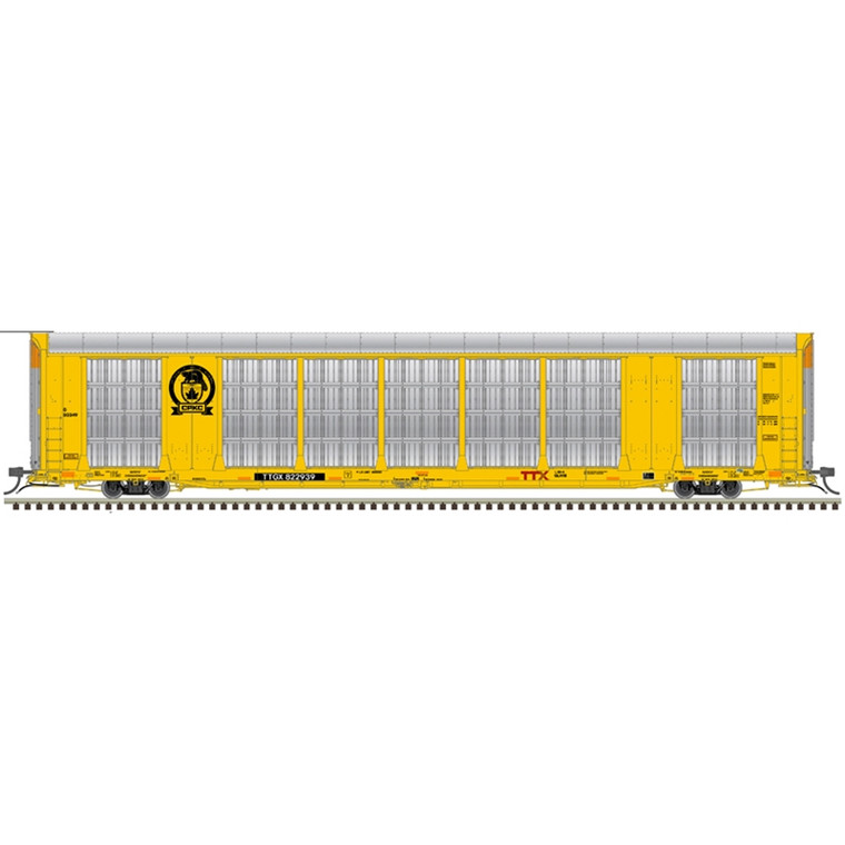 20007910 - Atlas - HO MASTER GUNDERSON MULTI-MAX AUTO RACK CANADIAN PACIFIC KANSAS CITY #822431