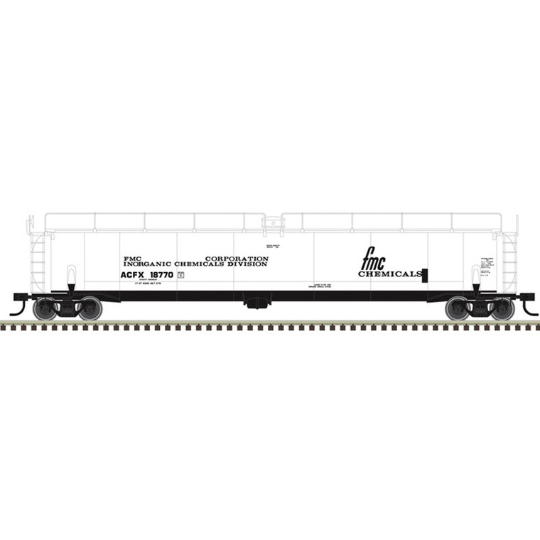 20007882 - Atlas -  HO MASTER 33,000 GALLON LPG TANK CAR FMC CHEMICALS [ACFX] #18773