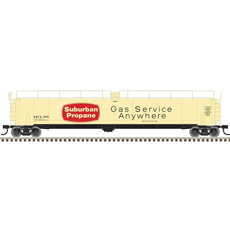 20007884 - Atlas -  HO MASTER 33,000 GALLON LPG TANK CAR SUBURBAN PROPANE [CNTX] #1306