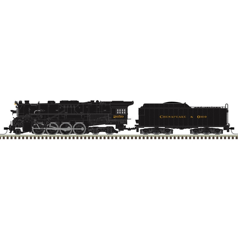 40006032 - Atlas -  N MASTER SILVER BERKSHIRE 2-8-4 CHESAPEAKE & OHIO #2689