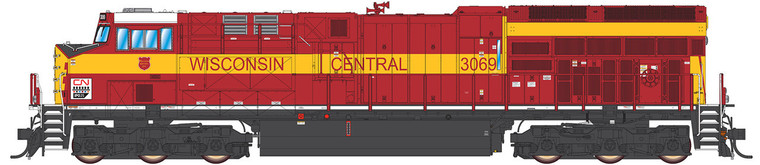 497113S-01 - Intermountain HO Tier 4 Gevo - Canadian National Heritage - Wisconsin Central #3069 DCC/SOUND