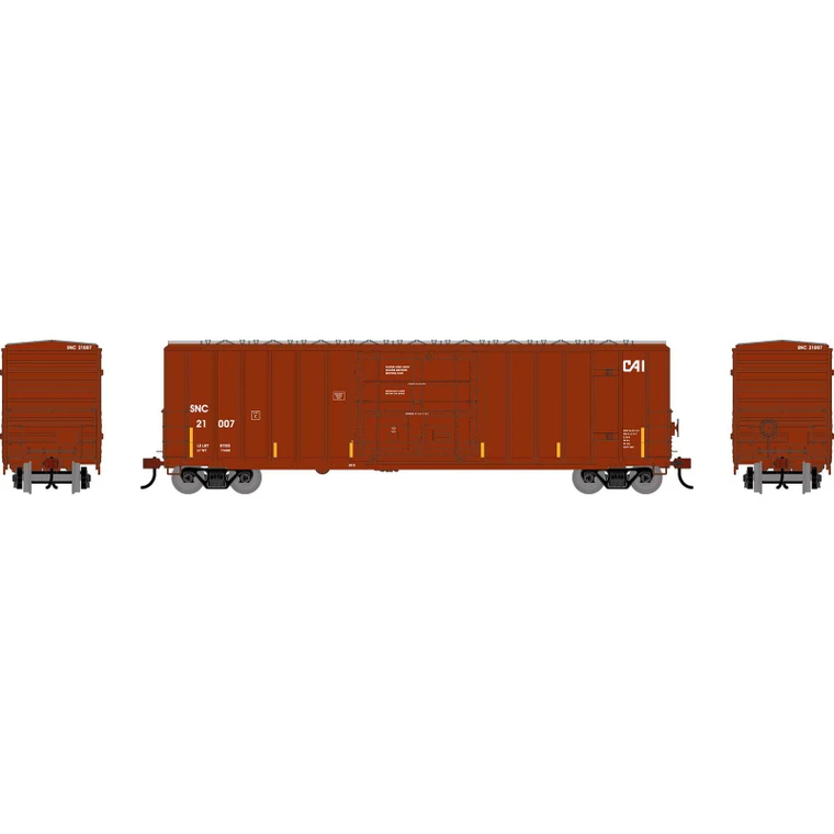 ATH-2789 - Athearn - HO ATH 50' FMC 5327 12' Plug Door Box Car, SNC #21007