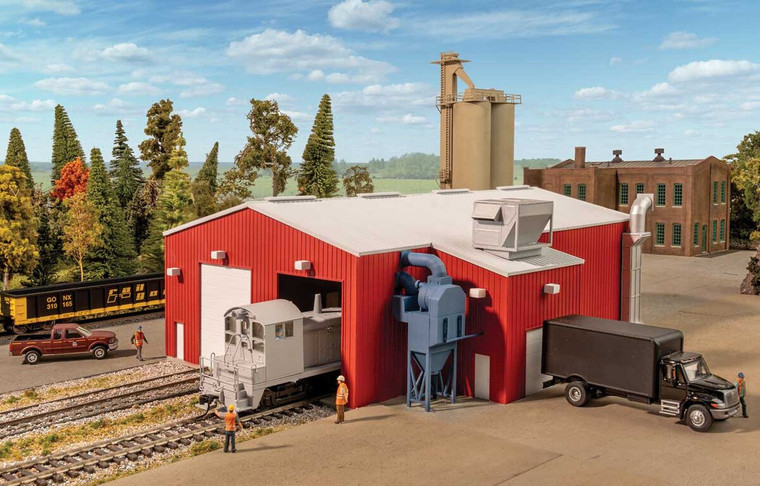 933-3909 - Walthers - HO Scale Railroad Paint Shop - Kit