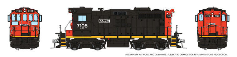 1108512 - Rapido - HO CN SWEEP (DCC/Sound): CANAC: #7105