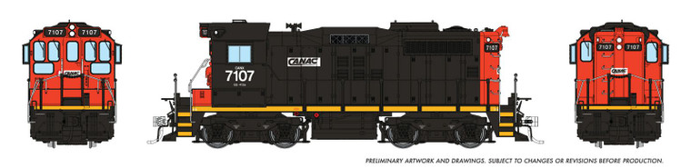 1108514 - Rapido - HO CN SWEEP (DCC/Sound): CANAC: #7107