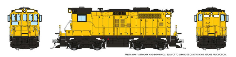 1108522 - Rapido - HO CN SWEEP (DCC/Sound): Industrial Yellow