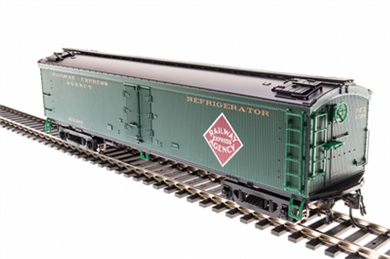 1838 - REX 53'6" Wood Express Refrigerator Car Railway Express Agency #1308