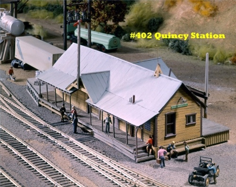 #402 - Quincy Station HO Kit