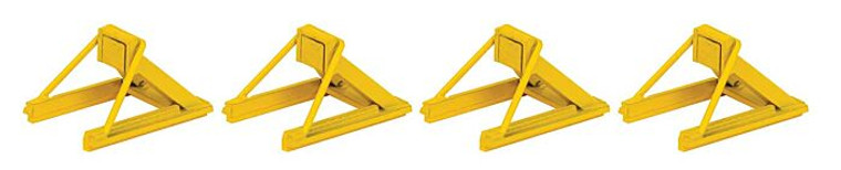 948-83108 - Walthers HO Assembled Track Bumpers (Yellow)