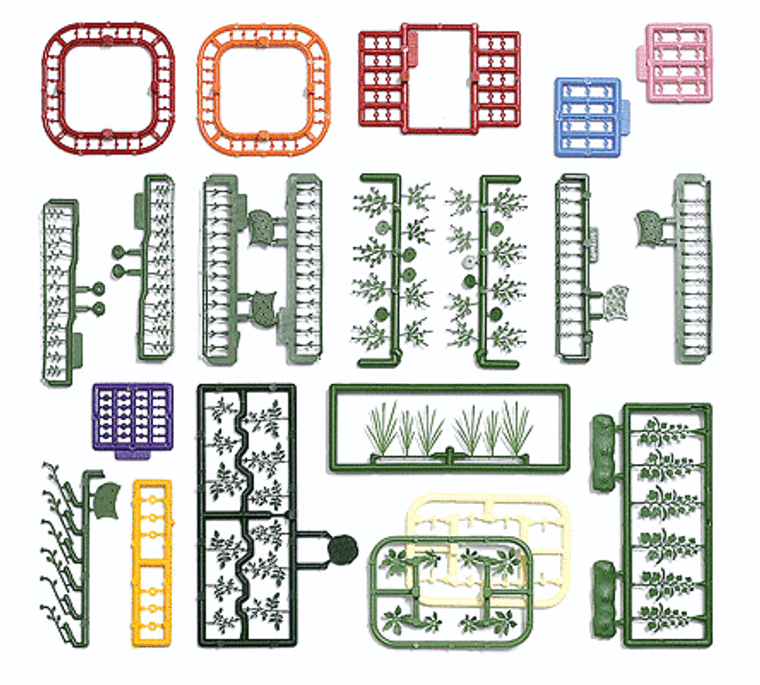 1258 - Busch Flower and Plant Set