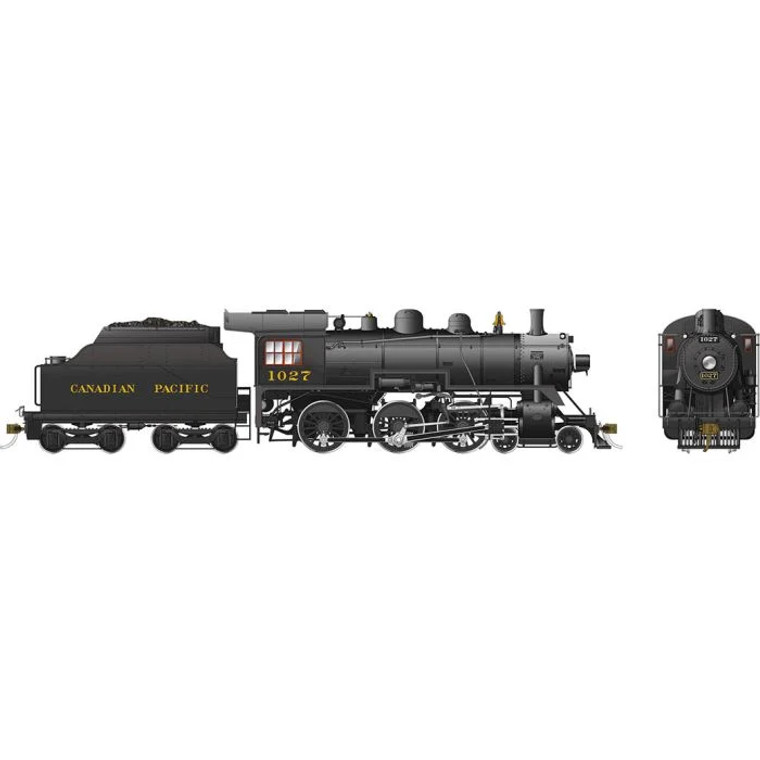 602504 - Rapido Trains HO scale D10 (DCC/Sound): CPR #1027