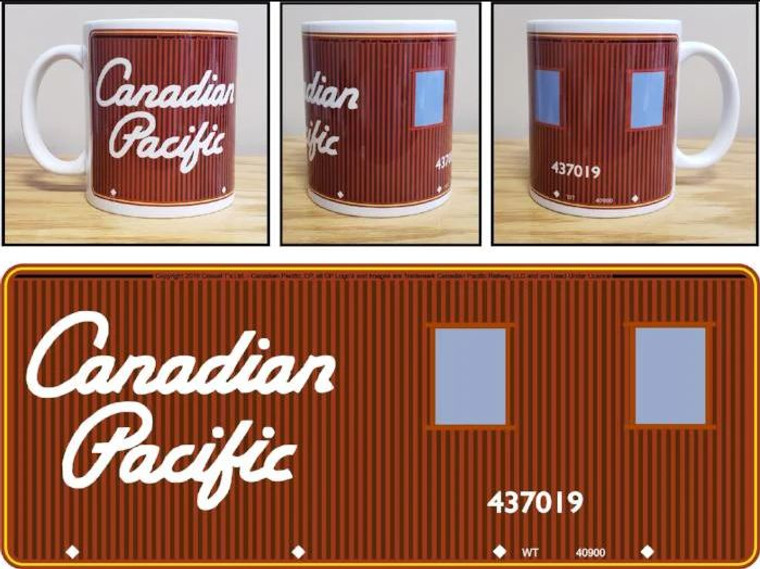 CP-MUG6321 - Canadian Pacific Wood Side Caboose