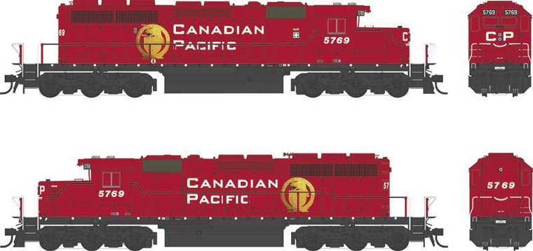 25315 - Cab #5679 - SD40-2 CP, B unit