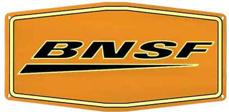 10040 Microscale Industries Burlington Northern Santa Fe - Swoosh Style Logo - Orange & Black