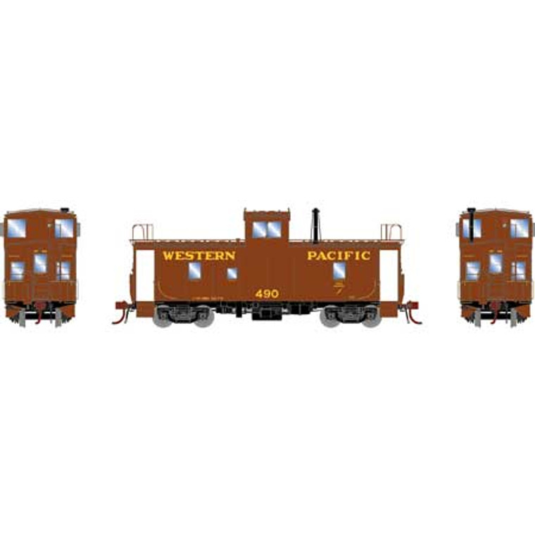 ATHG79040 - Athearn Genesis HO ICC Caboose w/Lights & Sound, WP #490