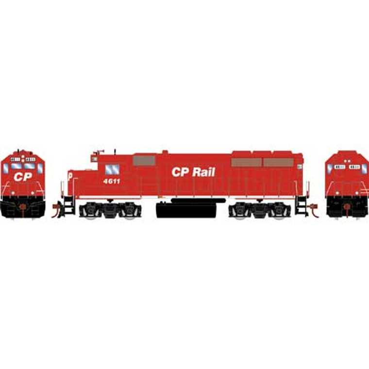 ATH18258 Athearn HO GP40-2 Sound-Ready, CPR #4611