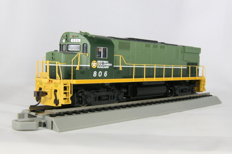 10 000 701 Atlas HO C424 Phase 1 Locomotive British Columbia Railway (Two-Tone Green/White/Yellow), Road # 806