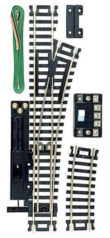 851 Atlas HO Code 100 Right Remote Snap-Switch Track