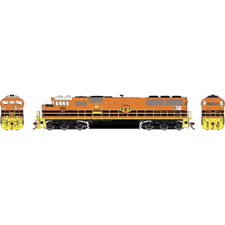 ATHG75648 - Athearn - HO SD60M Tri-Clops w/DCC & Sound Locomotive, BPRR #3892