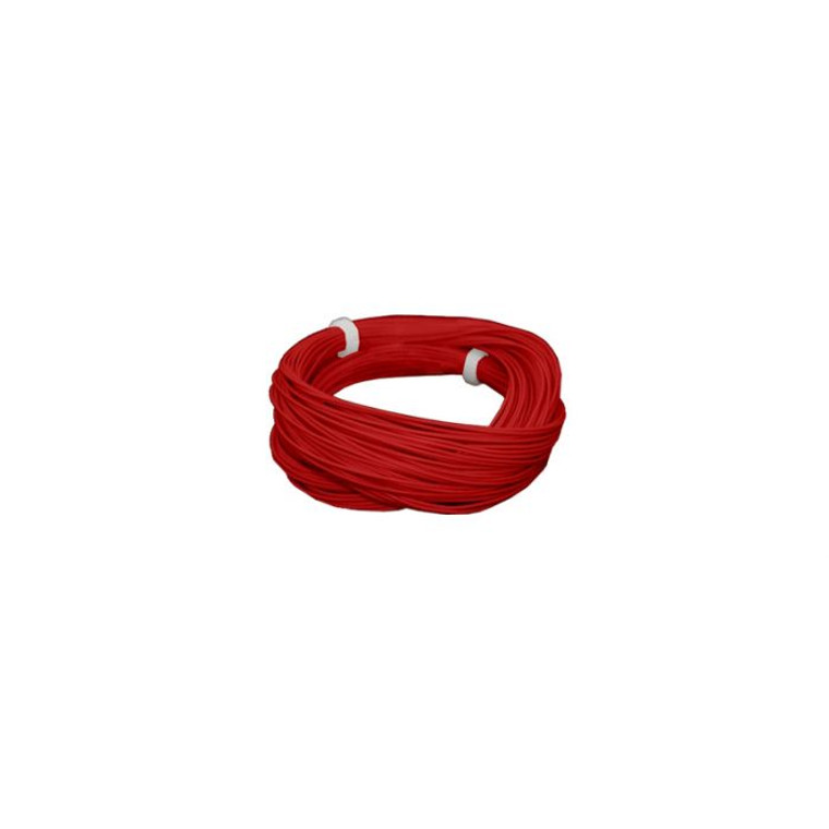 51943 ESU Super Thin Wire -- .5mm, 36AWG, 10m Roll, Red