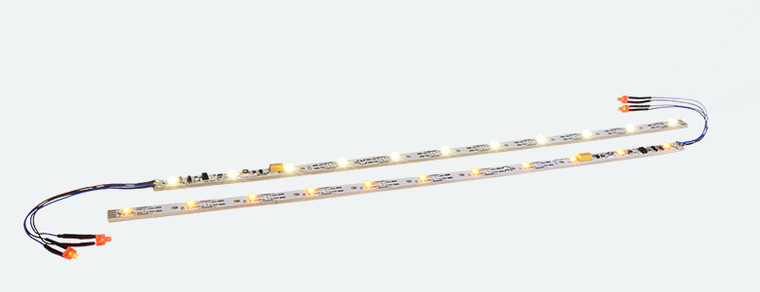 50700 ESU N, TT, HO LED lighting strip with taillight, 255mm, 11 LEDs, warm-white
