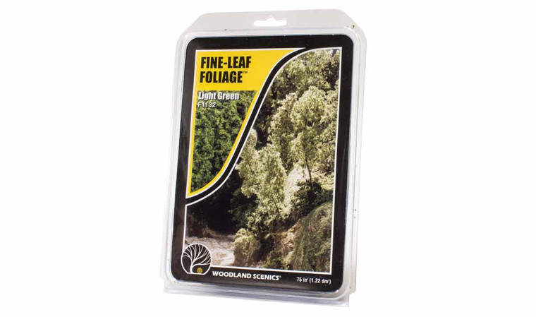 F1132 Woodland Scenics Fine-Leaf Foliage™ Light Green