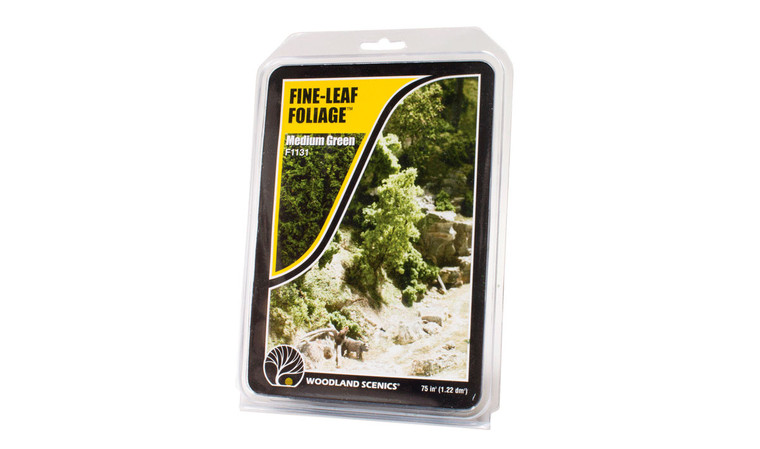 F1131 Woodland Scenics Fine-Leaf Foliage™ Medium Green