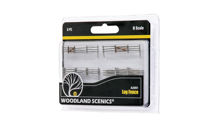 A2991 - Woodland Scenics Log Fence - N Scale