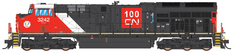 497108S-02 - Intermountain HO Tier 4 Gevo - CN - 100th Anniversary #3221 DCC/Sound