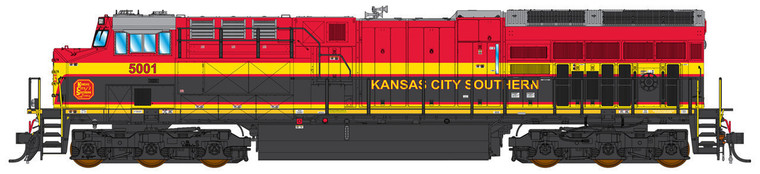 497107S-07 - Intermountain HO ET44AC Tier 4 Gevo - Kansas City Southern #5012 DCC/SOUND