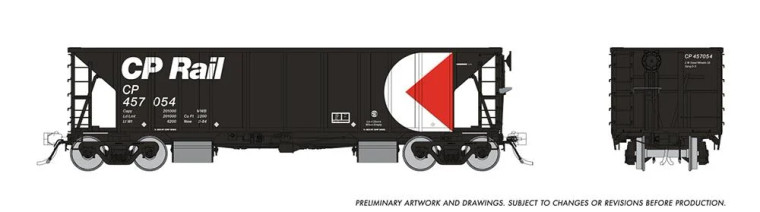 158003 - Rapido Trains HO NSC Ballast Car: CP Rail: 6-Pack #1