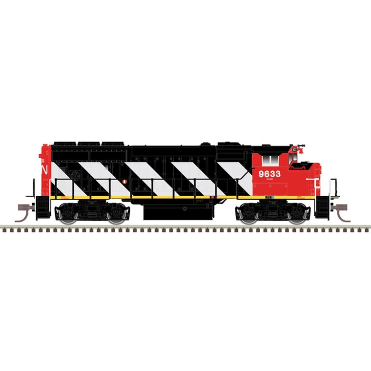 10004401 - Atlas HO MASTER GP40-2W CANADIAN NATIONAL [ZEBRA STRIPES] #9638 DC