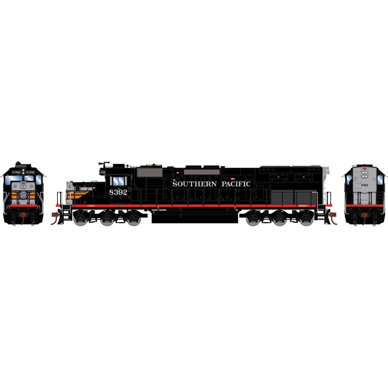 ATH73050 - Athearn HO SD40T-2 Locomotive, SP/Black Widow #8392